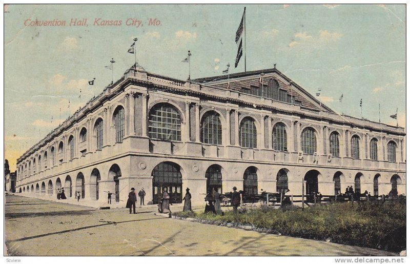 Exterior, Convention Hall, Kansas City, Missouri,  PU_1911