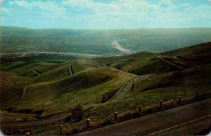 Idaho The Lewiston Hill On Highway 95