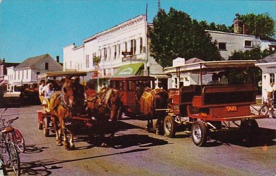 Ride The Surrey On Mackinac Island Michigan