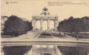 Belgium Brussels Arcade monumentale du Cinquantenaire 1920