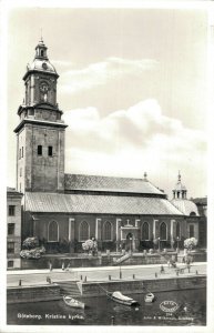 Sweden Göteborg Kristine Kyrka RPPC Gothenburg 05.07