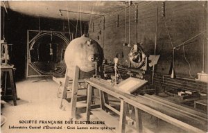 CPA PARIS (15e) Laboratoire. Gros Lumen metre spherique (536789)