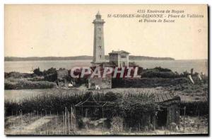 Old Postcard Lighthouse surroundings Royan St Georges de Didonne Lighthouse P...