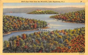 Bird's Eye View from the Mountain in Lake Hopatcong, New Jersey