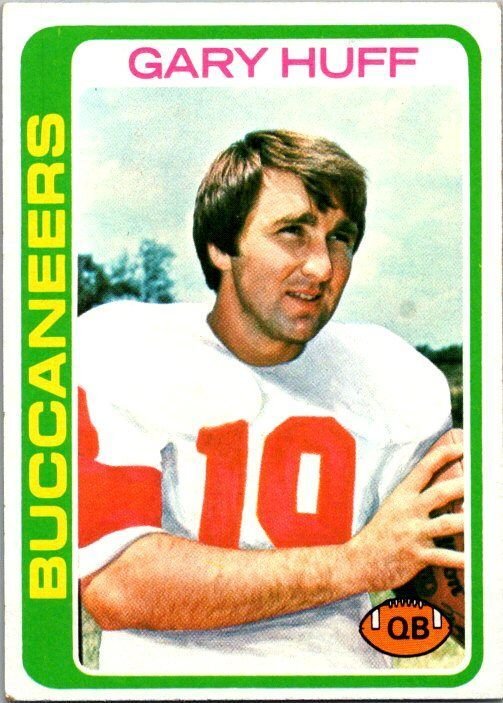 1978 Topps Football Card Lee Gary Huff Tampa Bay Buccaneers sk7125