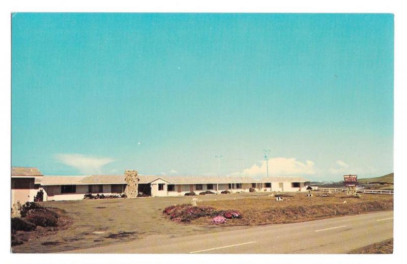 CA San Simeon Piedras Blancas Coast Motel California Postcar