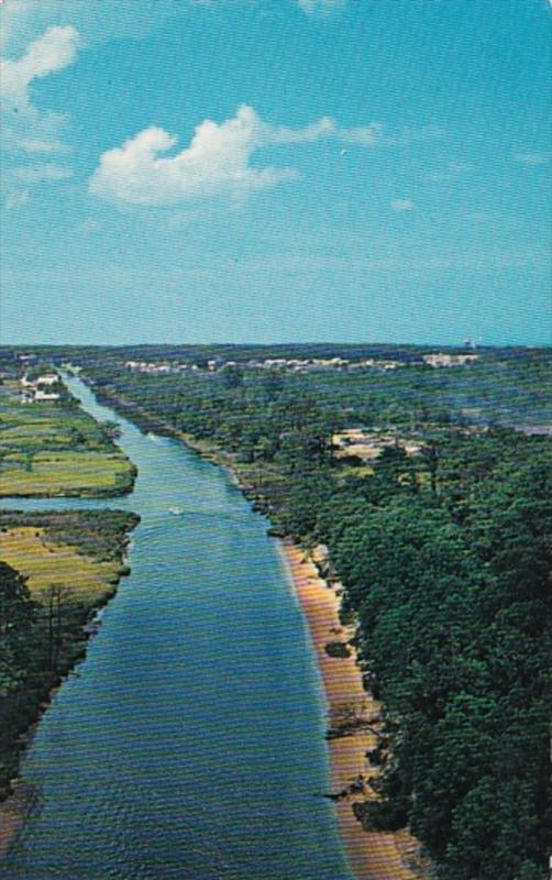 Delaware Rehoboth Lewes Canal Aerial View