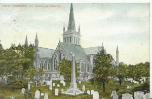 Norfolk Postcard - Great Yarmouth - St Nicholas Church - Ref 2026A