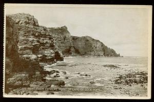 Early Photo Postcard Cape Point from Extreme Point of Cape of Good Hope  B4024