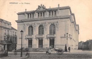 B104753 France Epernay le Theatre, Teatre Front view