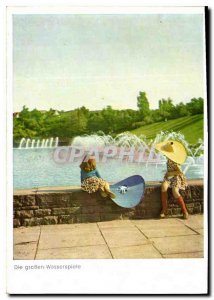 Postcard Modern Höhenpark Killesberg Die Groben Wasserspiele