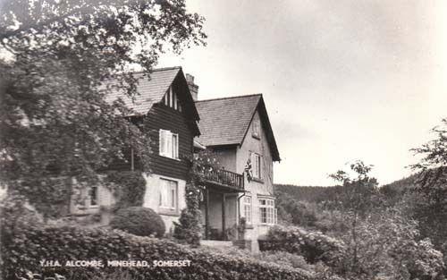 Alcombe Youth Hostel Somerset  Minehead Photo Postcard