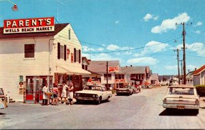 Maine Wells Beach Part Of Business District On Atlantic Avenue