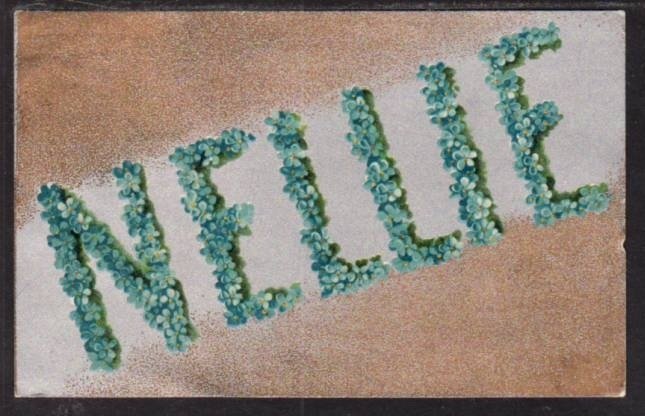 First Name Nellie Postcard 5969