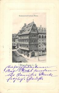 B107601 France Strassburg Kammerzell'Sches Haus real photo uk