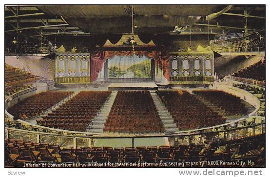 Interior of Convention Hall,Kansas City,Missouri,00-10s