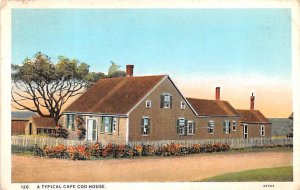 A Typical Cape Cod House Oldest House Built  in Truro in 1796 - Cape Cod, Mas...