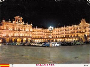 BR84492 salamanca plaza mayor y ayuntamiento luminados spain