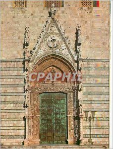 Postcard Modern Messina Portal of the Cathedral