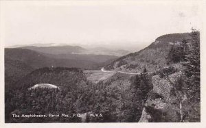 Canada Quebec Perce Mountains Ampithaetre Henderson Real Photo