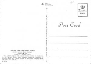 Alabama space and rocket Center Space Unused 