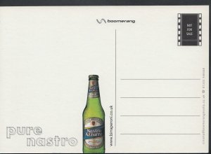 Advertising Postcard - Alcohol - Premium Lager Beer - Nastro Azzurro RR2131