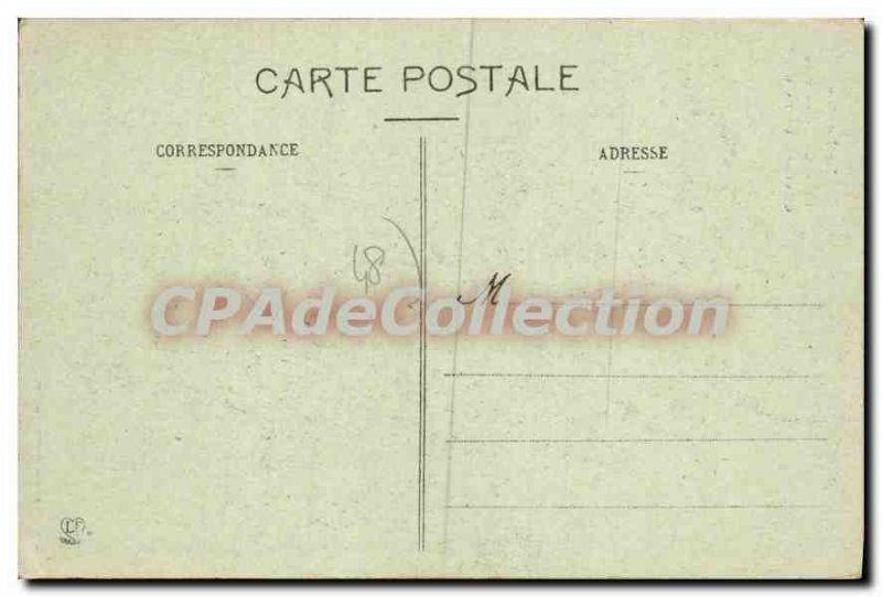 Postcard Old Tarn Gorges Du Chateau De La Caze