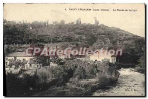 Postcard Old St. (Haute Vienne) Le Moulin de Lartige
