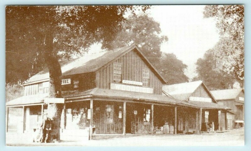 WOODSIDE,  CA ~ Historic TRIPP STORE & Post Office c1950s Roadside   Postcard