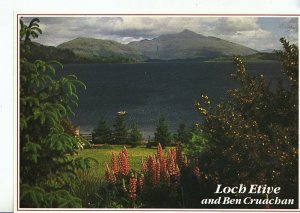 Scotland Postcard - Loch Etive and Ben Cruachan - Argyll and Bute - Ref BB203