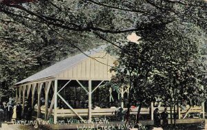 Dance Pavilion Killarney Park Indian Creek Valley Pennsylvania 1917 postcard