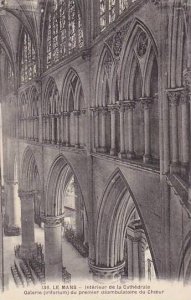 France Le Mans Cathedrale Galerie du premier deambulatoire du Choeur