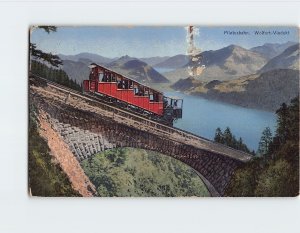 Postcard Wolfort Viadukt Pilatusbahn Alpnach Switzerland
