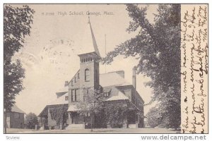 High School, Orange, Massachusetts, PU-1906