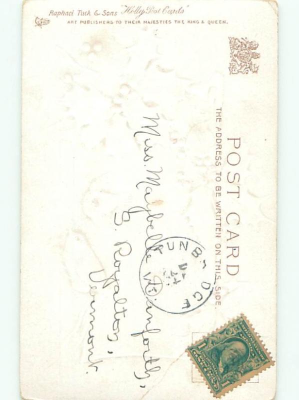 Divided-Back BIRDS SCENE Pretty Postcard AA8797