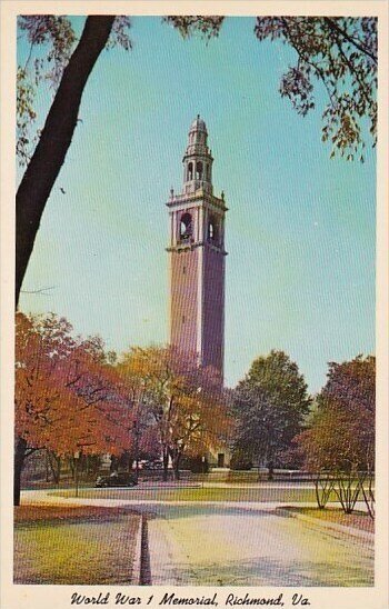 world War I Memorial Richmond Virginia