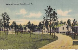 CAMP STEWART, Georgia, 1930-1940's; Officer's Quarters