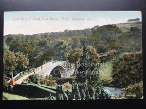 Ayrshire: Auld Brig o' Doon from Burns' Mont, Alloway, Ayr c1908