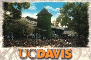 Postcard University Of California Davis The Silo Eating Establishment California