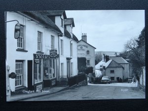 Devon CHAGFORD Mill Street TOBY JUG CAFE & MOORLANDS HOTEL - Old RP Postcard