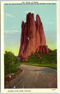 Postcard - Tower of Babel, Garden of the Gods, Colorado, USA