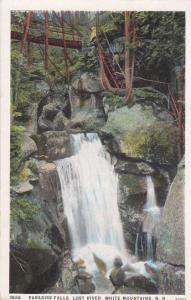 Paradise Falls at Lost River - White Mountains, New Hampshire - pm 1929 - WB