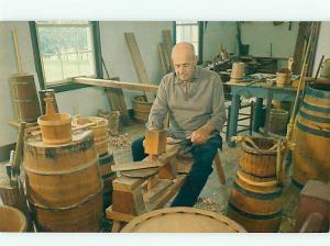 Vintage Post Card Shakers Coopers Barrels Piggins Butter Churn Kentucky   # 4683