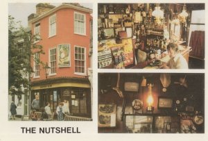 The Nutshell Bury St Edmunds Suffolk Pub Postcard