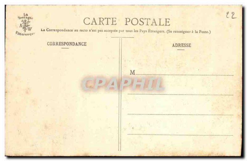 Old Postcard The Crown Trebeurden