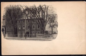 Maine ~ Longfellows Home Congress Street rear Und/B Lighthouse on Back PORTLAND