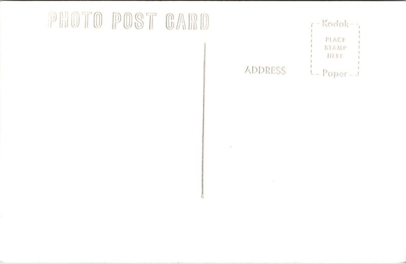 RPPC Senior High School Douglas Arizona Real Photo Postcard