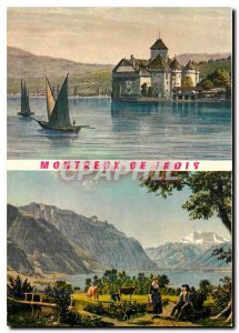 Modern Postcard Montreux Jadis