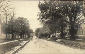 Morrison IL East Grove St. c1910 Real Photo Postcard