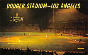 Dodger Stadium Los Angeles, CA, USA Basebal Stadium Unused 